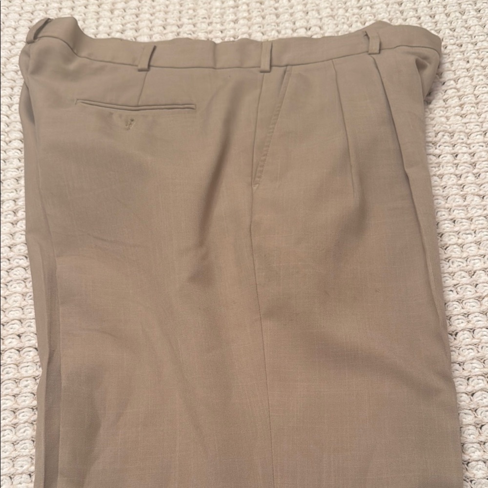 Perry Ellis Tan Trousers EA066 - Picture 2 of 5